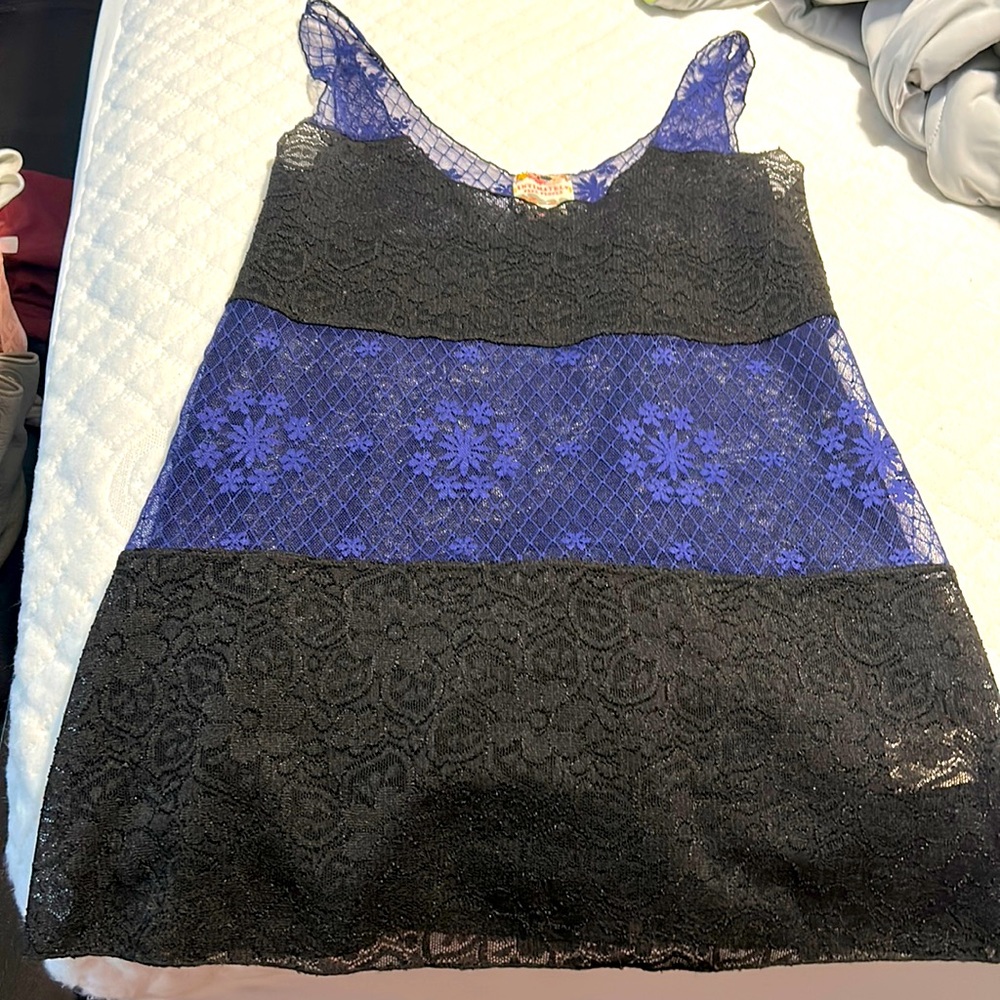 Free people lace tank top